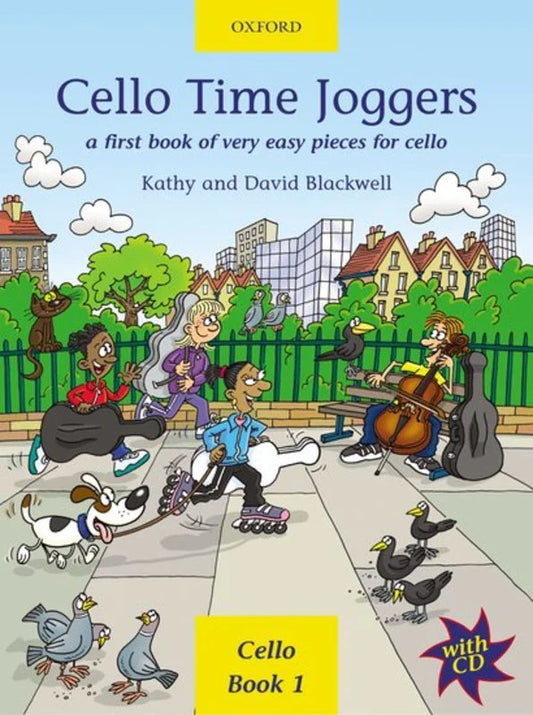 CELLO TIME JOGGERS BK/CD