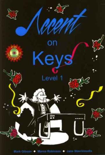 ACCENT ON KEYS BK/CD KIT LVL 1