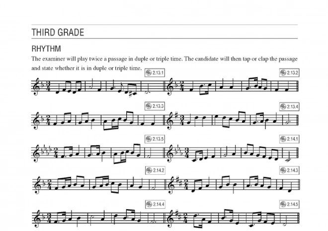 AMEB AURAL TESTS GRADED EXERCISES BK/6CDS