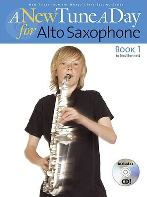 NEW TUNE A DAY ALTO SAXOPHONE BK1 BK/CD