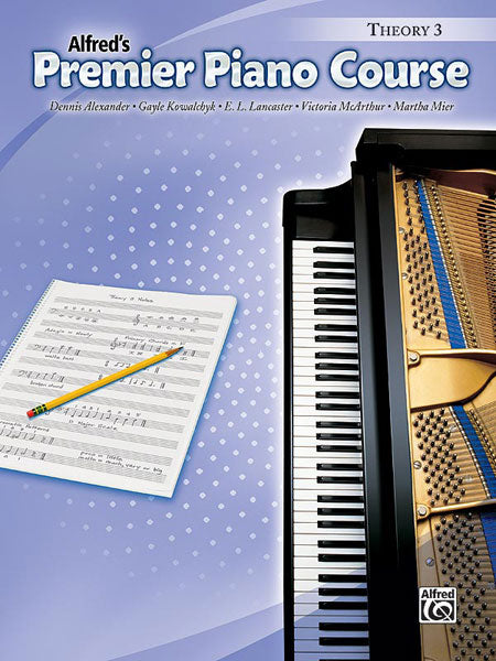 PREMIER PIANO COURSE THEORY BK 3