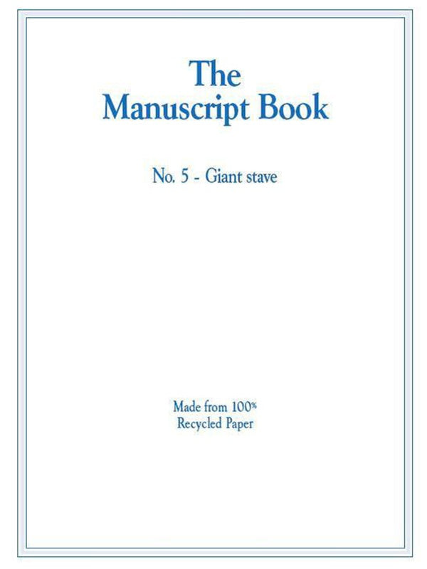 MANUSCRIPT BK 5 10ST GIANT (RECYCLED)