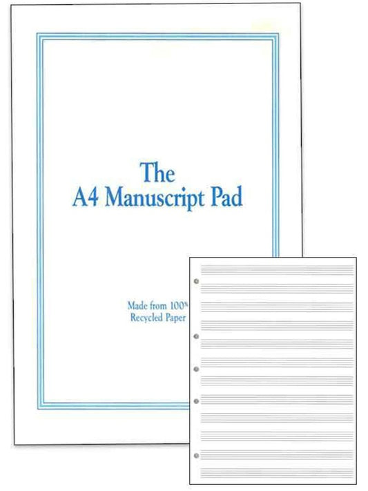 MANUSCRIPT PAD 12ST RECYCLED