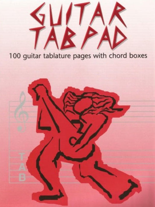 GUITAR TAB PAD (WITH CHORD BOXES)