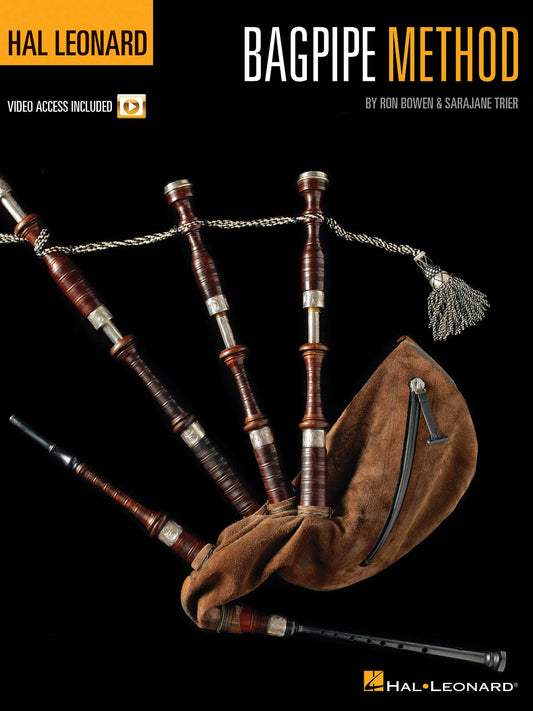 HAL LEONARD BAGPIPE METHOD BK/DVD