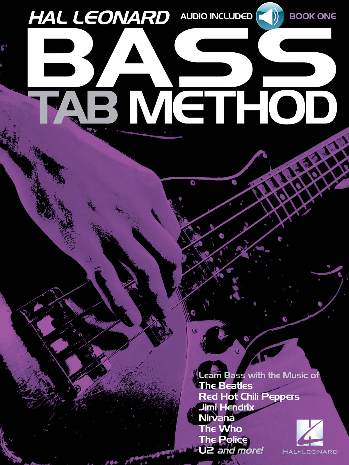 HAL LEONARD BASS TAB METHOD BK/CD