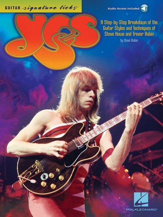 YES GUITAR SIGNATURE LICKS BK/CD