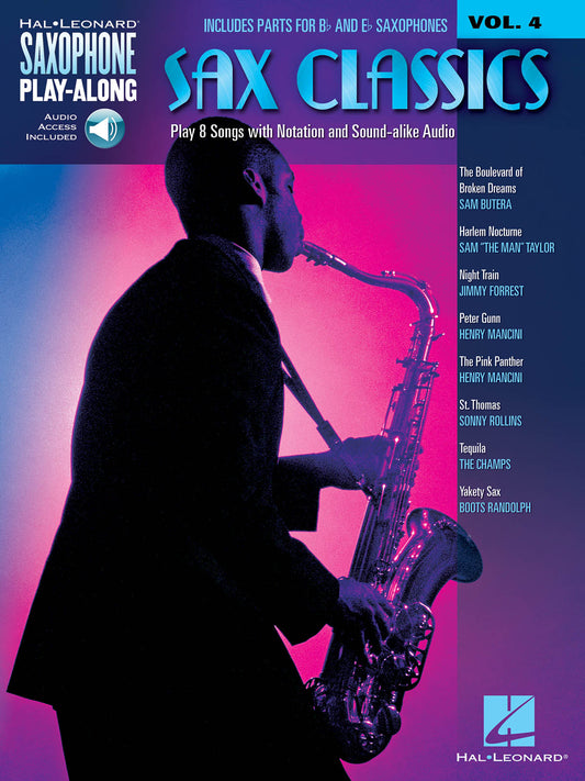 SAX CLASSICS V4 SAXOPHONE PLAY ALONG BK/CD