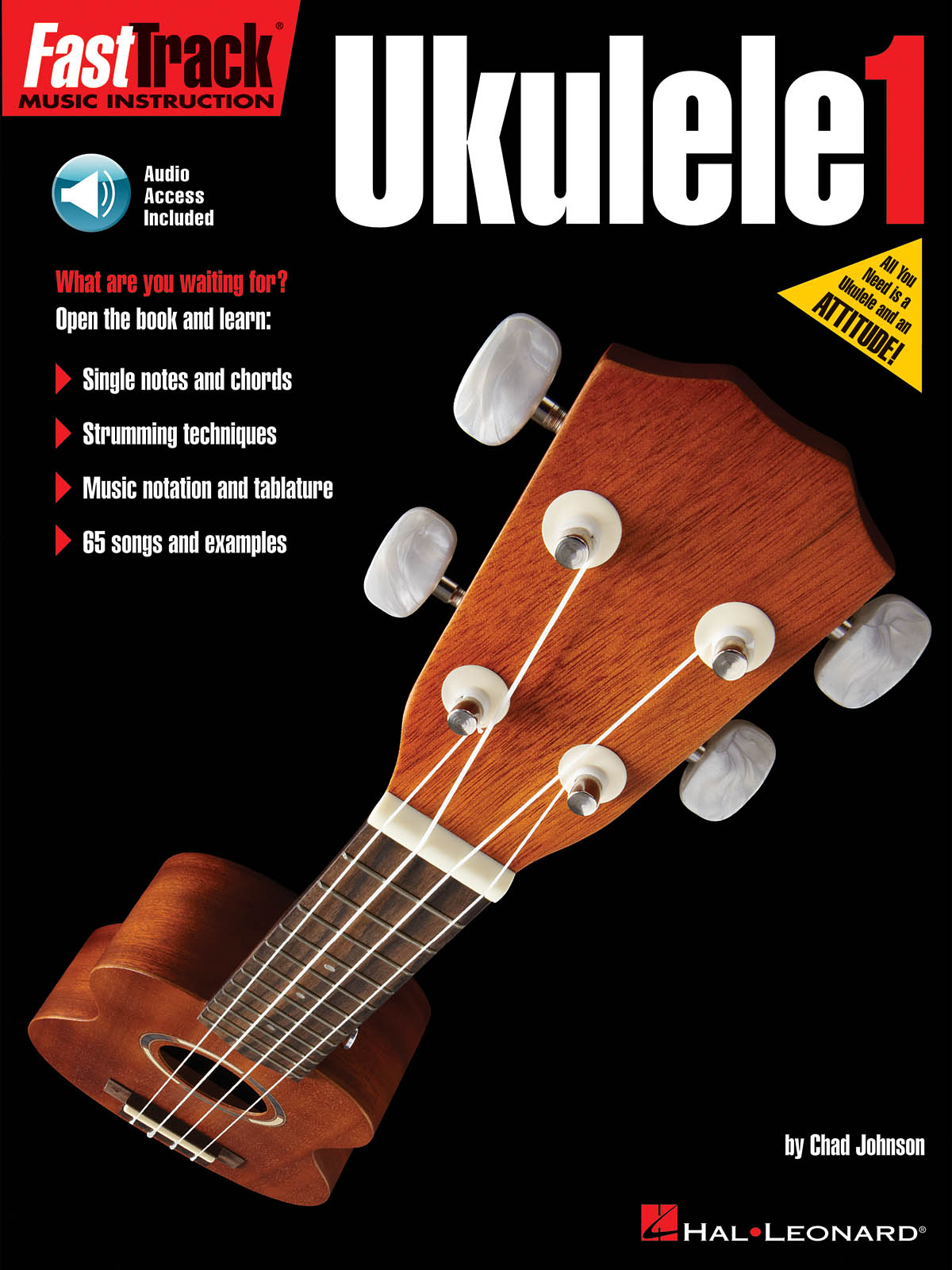 FASTTRACK UKULELE BK 1 BK/CD