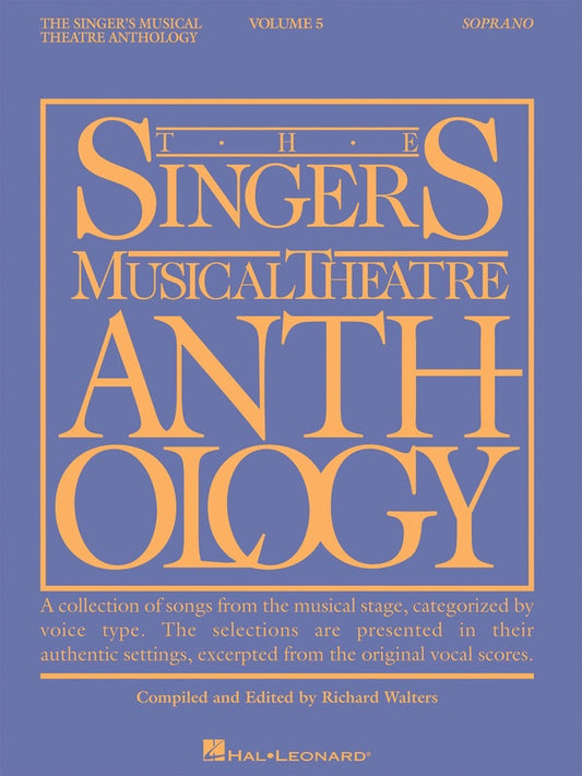 SINGERS MUSICAL THEATRE ANTHOLOGY BK 5