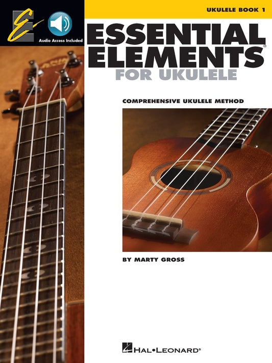 ESSENTIAL ELEMENTS FOR UKULELE BK/CD BK 1