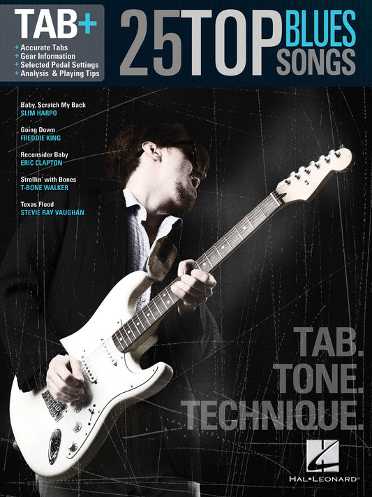 25 TOP BLUES SONGS TAB TONE TECHNIQUE