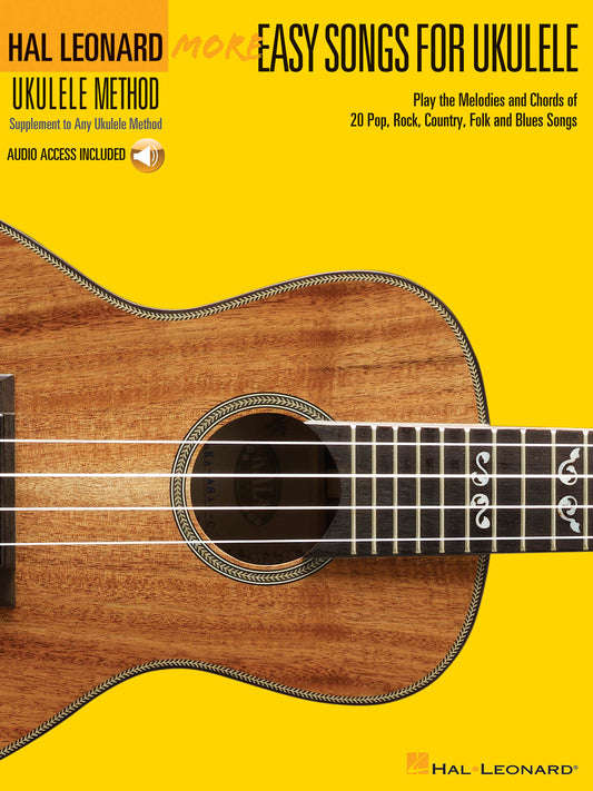 HL UKULELE MORE EASY SONGS BK/CD