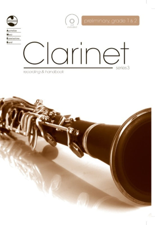 AMEB CLARINET PRELIM TO GR 2 SERIES 3 CD/HANDBK