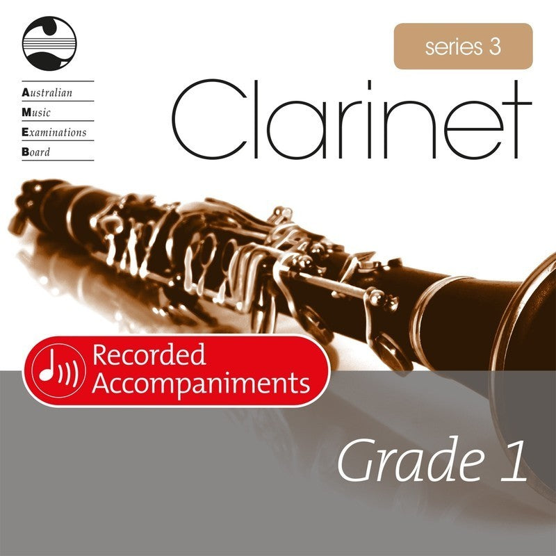 CLARINET GRADE 1 SERIES 3 RECORDED ACCOMP CD