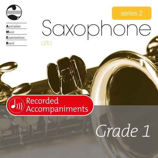 ALTO SAX GRADE 1 SERIES 2 RECORDED ACCOMP CD