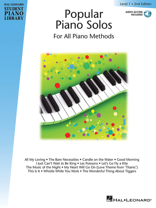 HLSPL POPULAR PIANO SOLOS BK 1 BK/CD 2ND ED