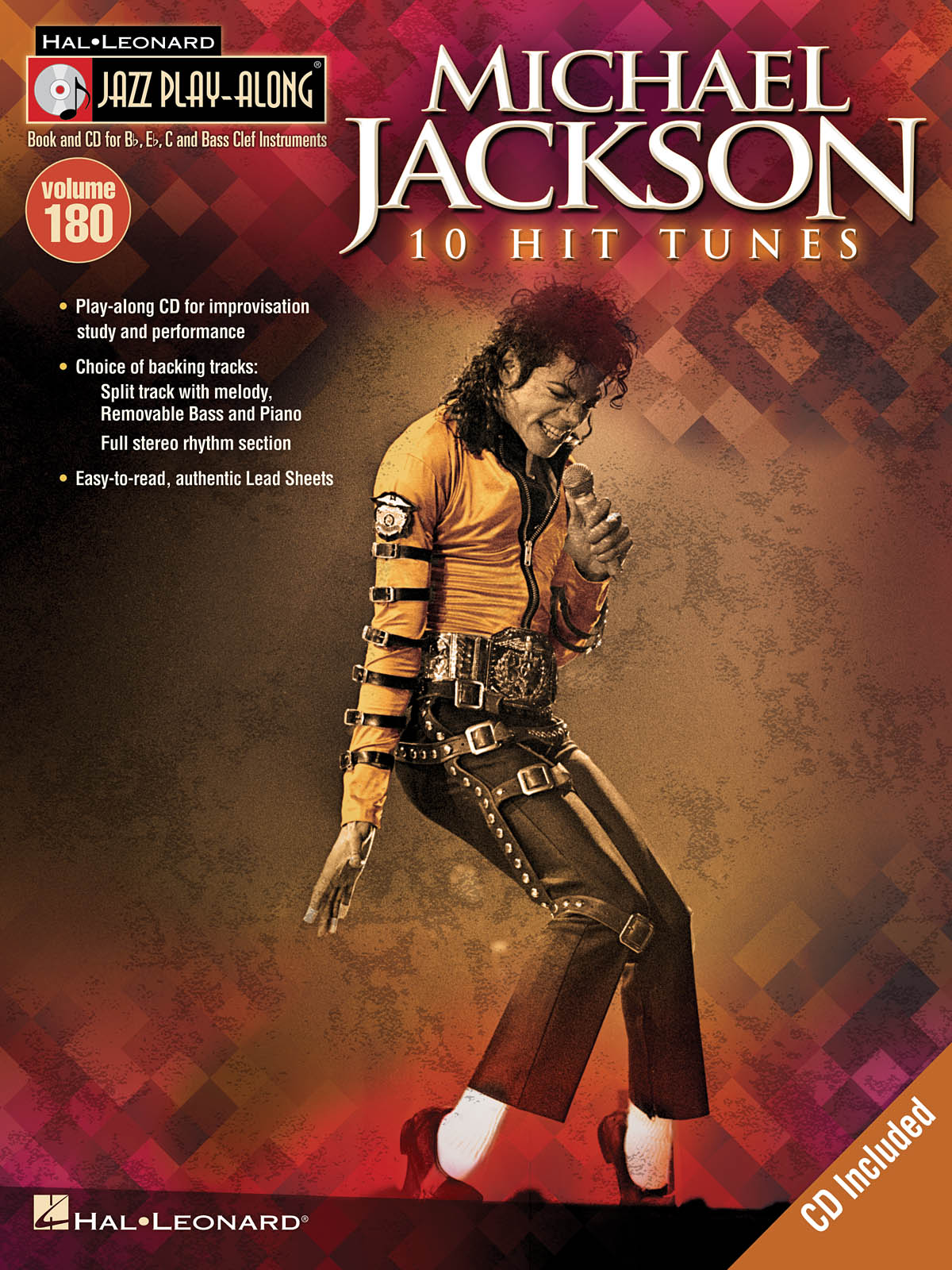 MICHAEL JACKSON JAZZ PLAY ALONG V180 BK/CD