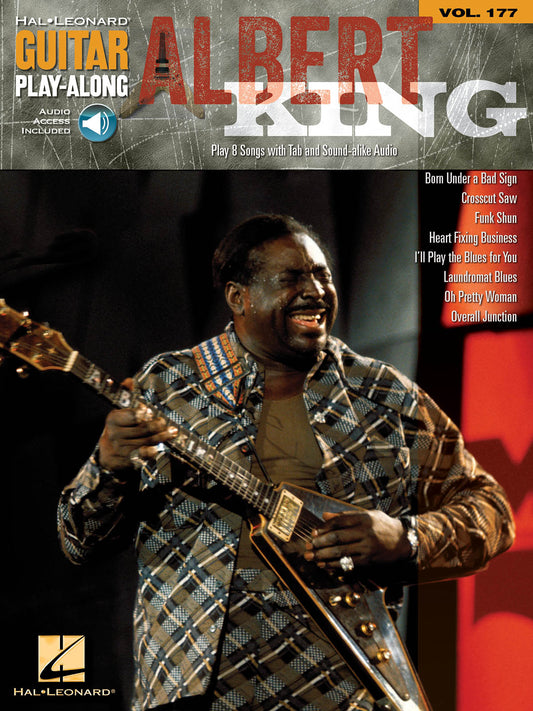 ALBERT KING GUITAR PLAY ALONG V177 BK/CD