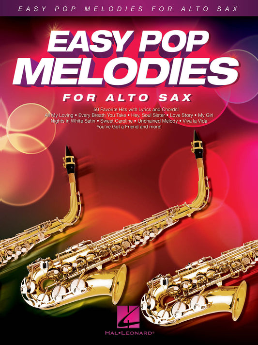 EASY POP MELODIES FOR ALTO SAX