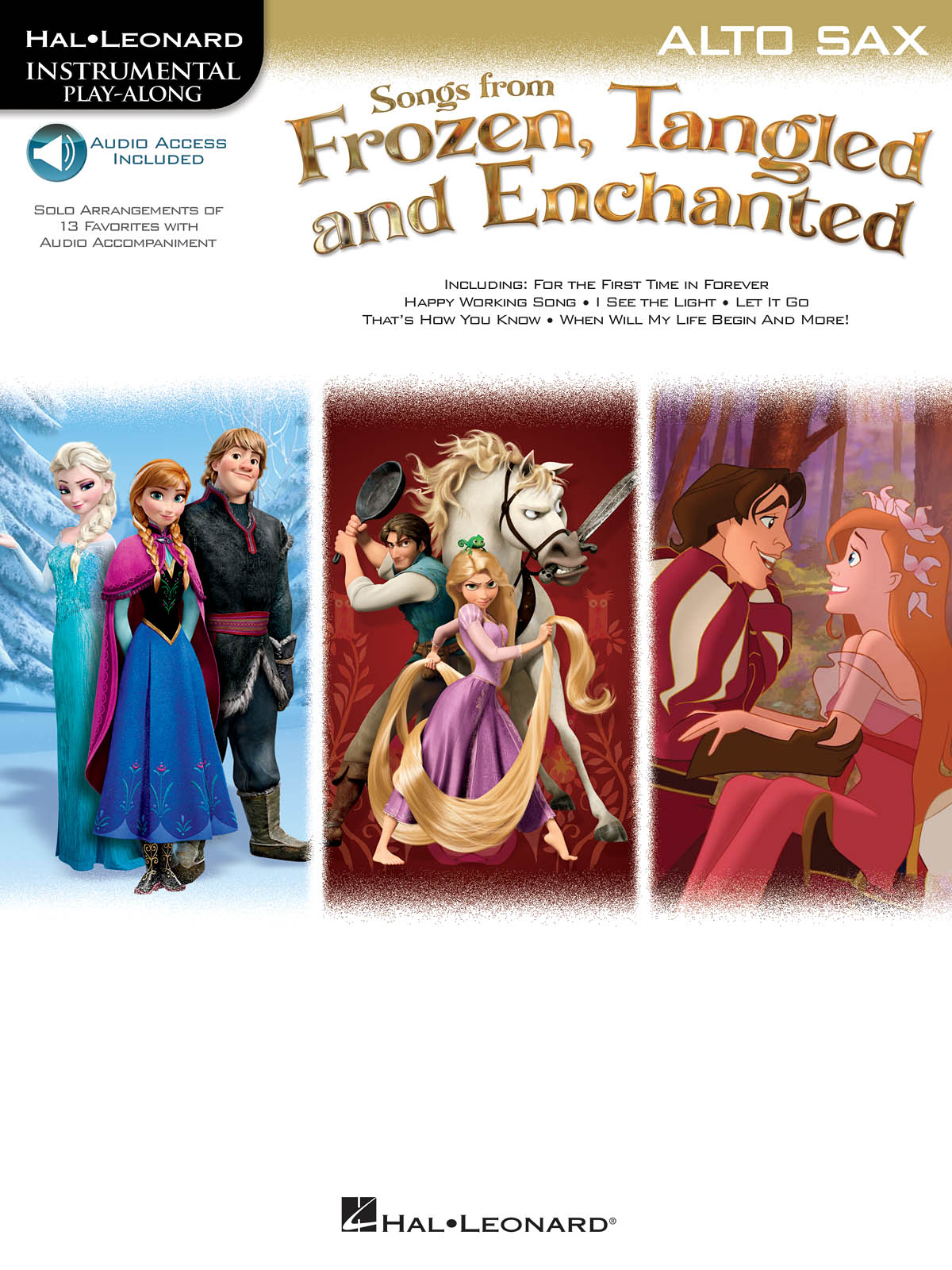 SONGS FROM FROZEN TANGLED & ENCHANTED ASAX OLA