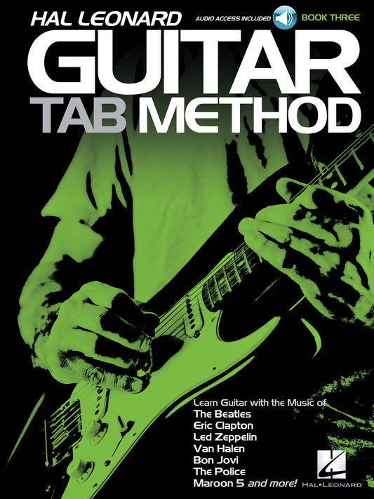 HAL LEONARD GUITAR TAB METHOD BK 3 BK/OLA