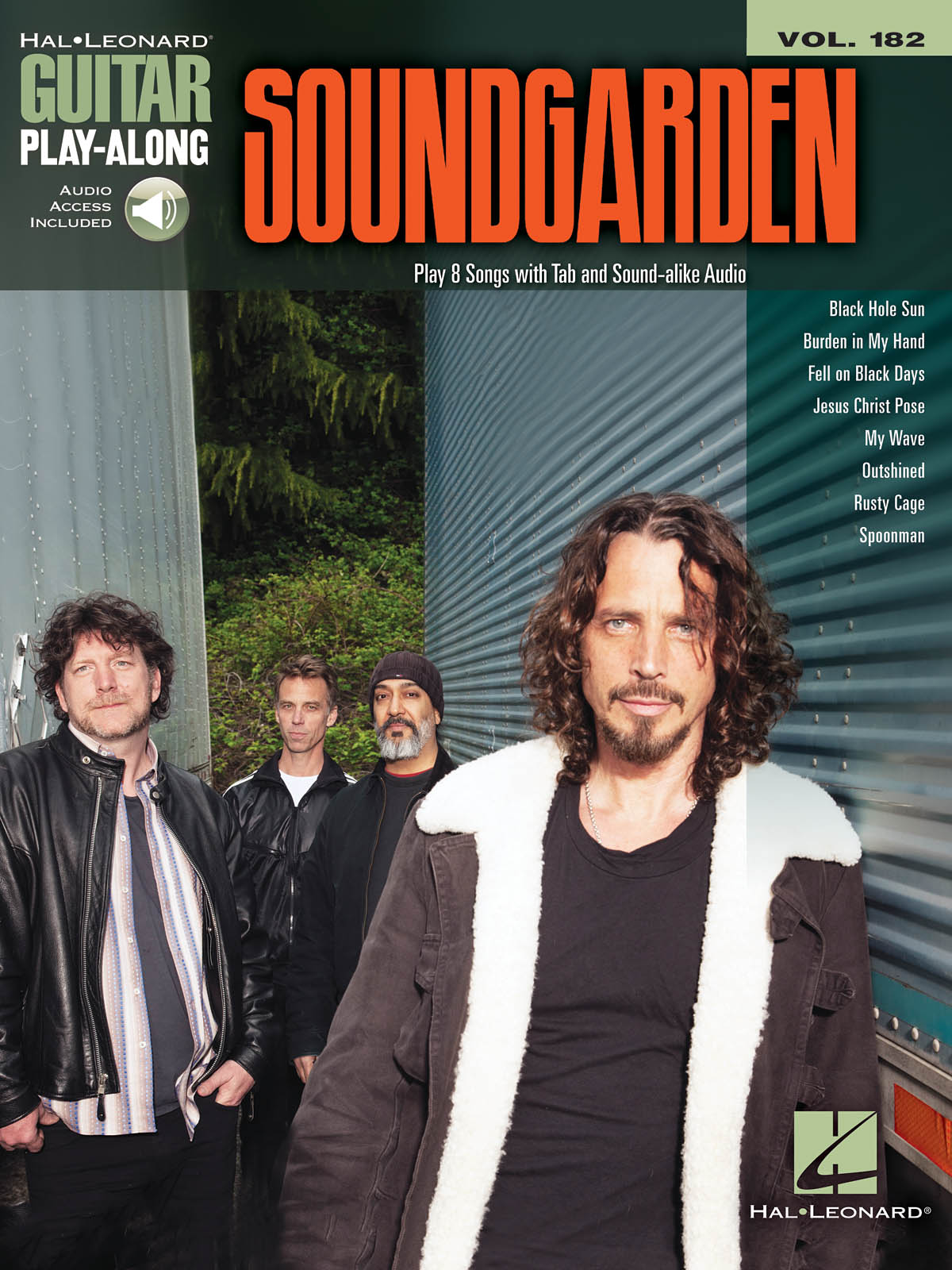 SOUNDGARDEN GUITAR PLAY ALONG V182 BK/OLA