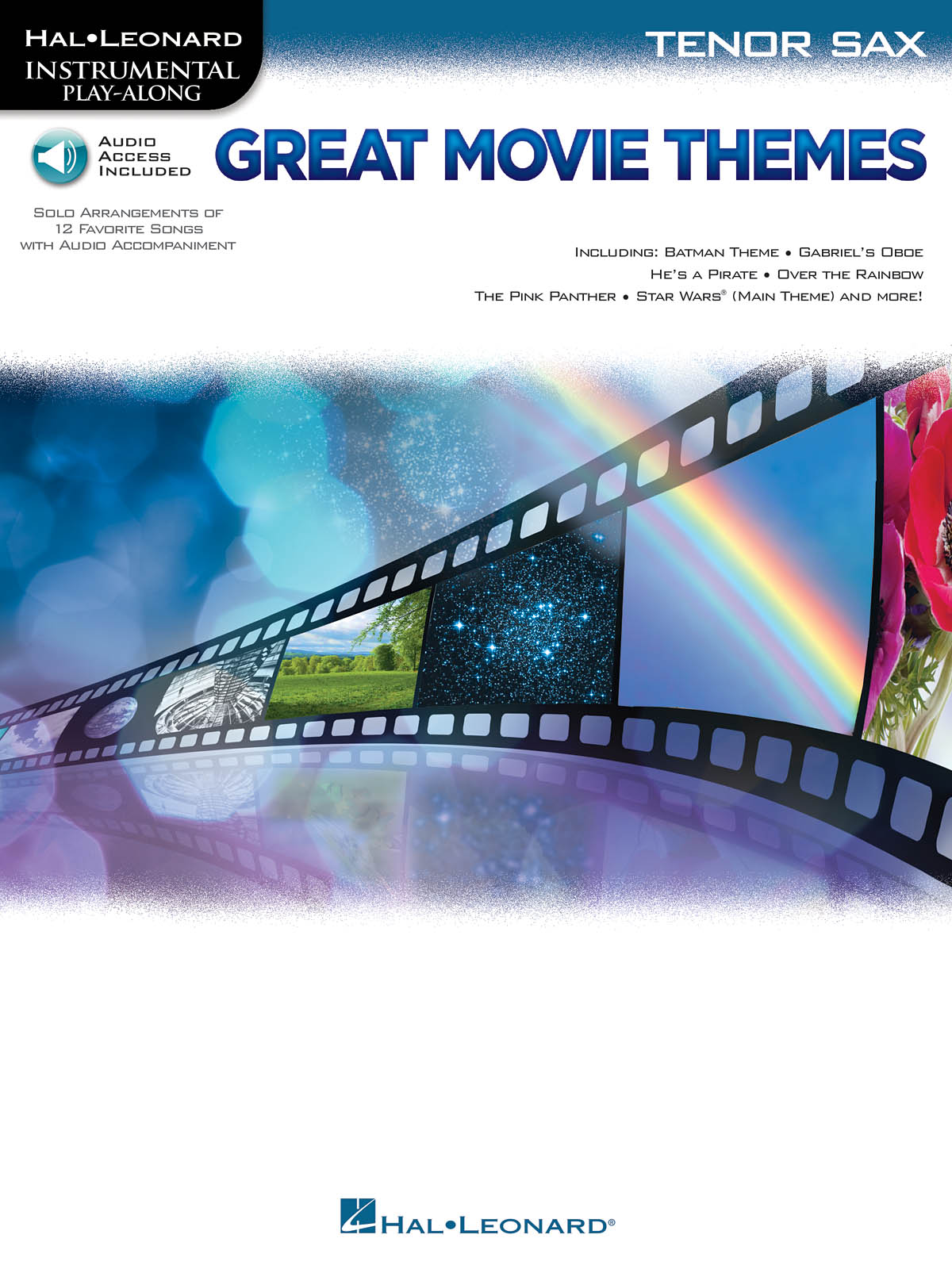 GREAT MOVIE THEMES TENOR SAX BK/OLA