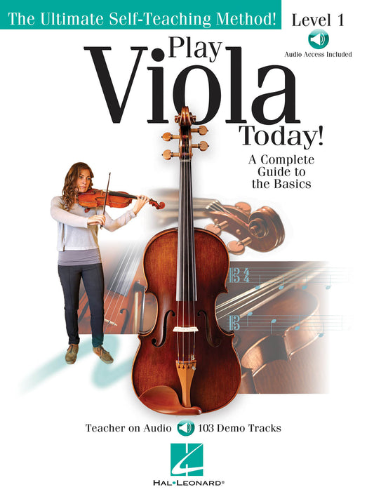 PLAY VIOLA TODAY LEV 1 BK/OLA