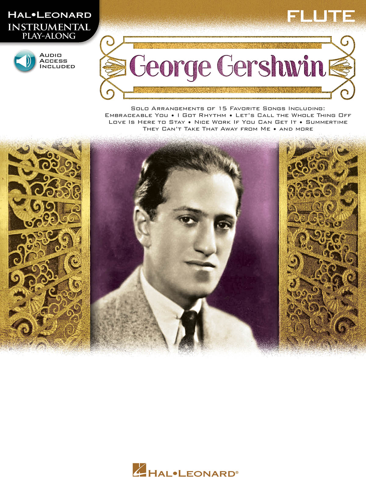 GEORGE GERSHWIN FOR FLUTE BK/OLA