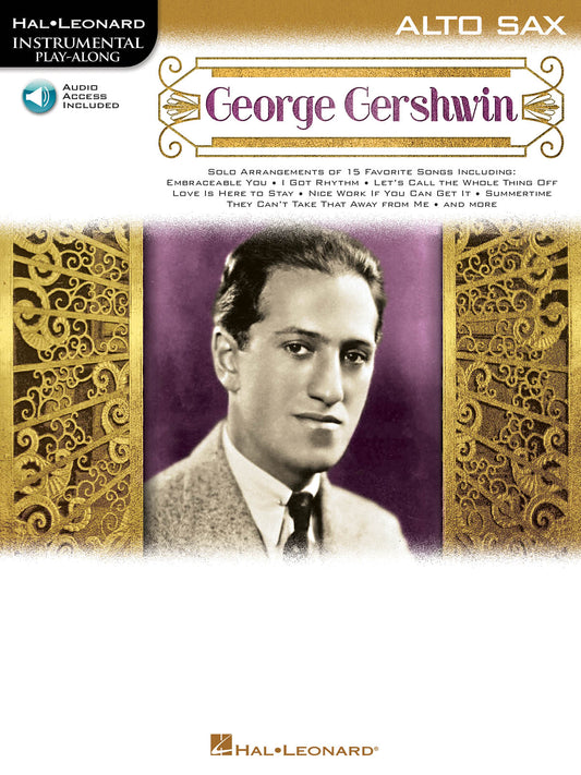 GEORGE GERSHWIN FOR ALTO SAX BK/OLA