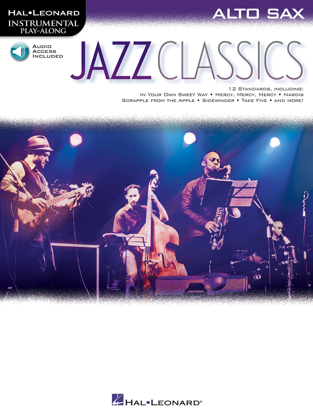 JAZZ CLASSICS FOR ALTO SAXOPHONE BK/OLA