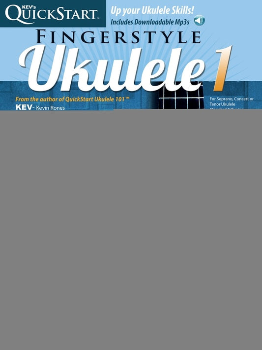 KEVS QUICKSTART FOR FINGERSTYLE UKULELE BK/CD