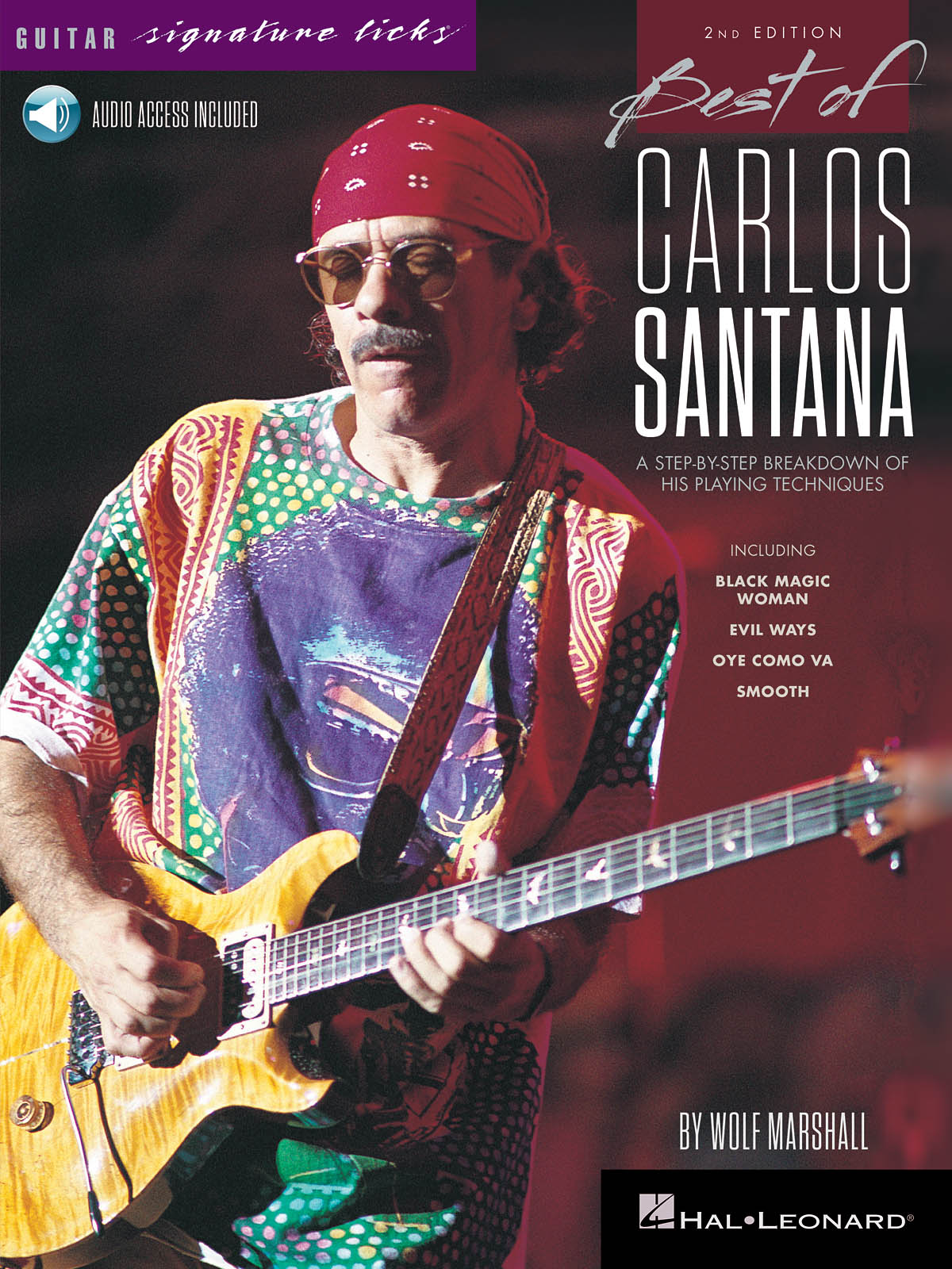 BEST OF CARLOS SANTANA SIGNATURE LICKS TAB BK/OL