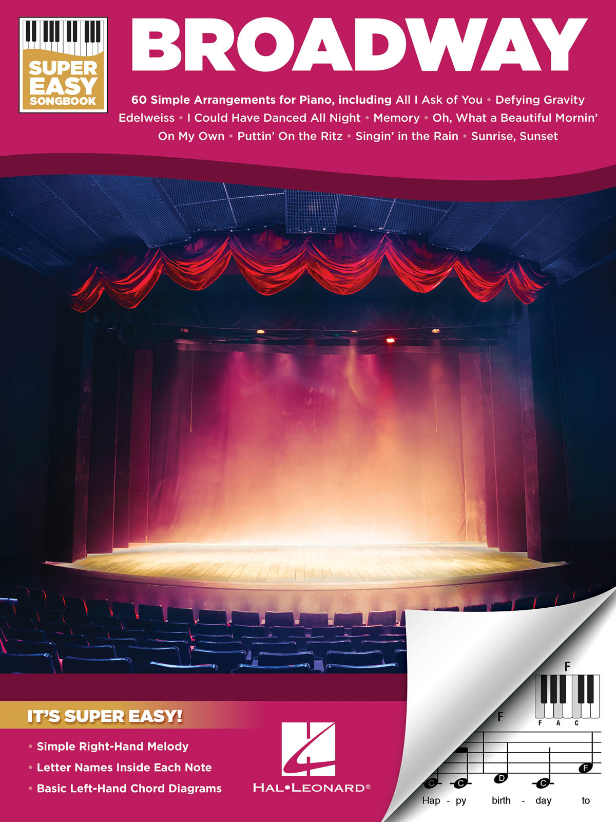 BROADWAY SUPER EASY SONGBOOK