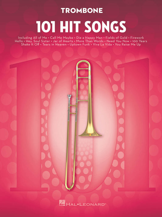 101 HIT SONGS FOR TROMBONE