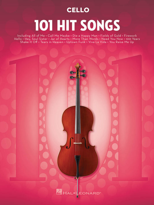 101 HIT SONGS FOR CELLO