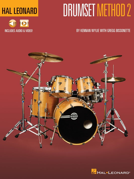 HAL LEONARD DRUMSET METHOD BK 2 BK/OLM