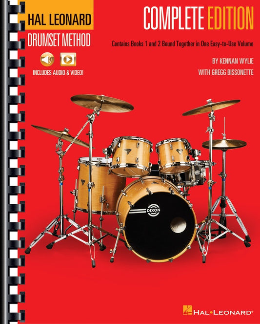 HAL LEONARD DRUMSET METHOD COMPLETE EDITION BK/O