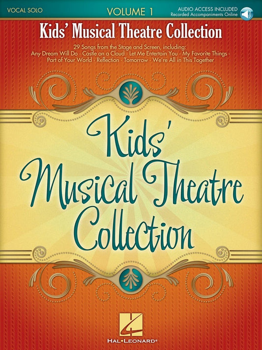 KIDS MUSICAL THEATRE COLLECTION VOL 1 BK/CD