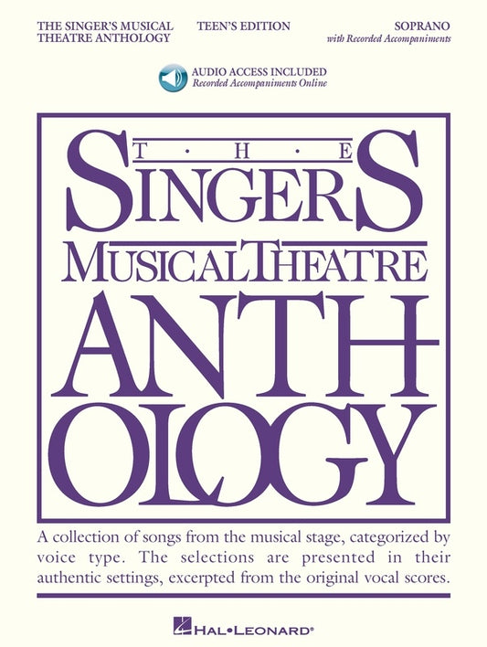 SINGERS MUSICAL THEATRE ANTH TEENS SOP BK/2CD