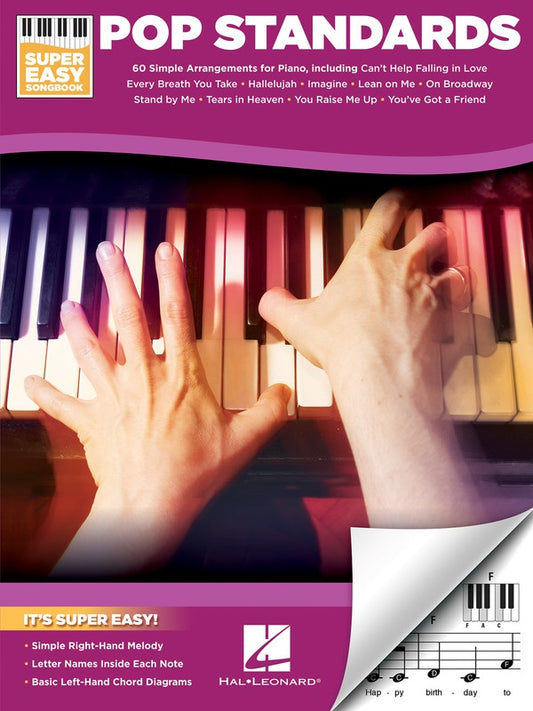 POP STANDARDS SUPER EASY SONGBOOK