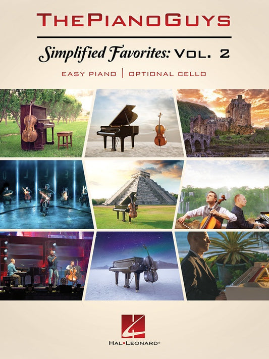 SIMPLIFIED FAVORITES VOL 2 EASY PIANO & CELLO