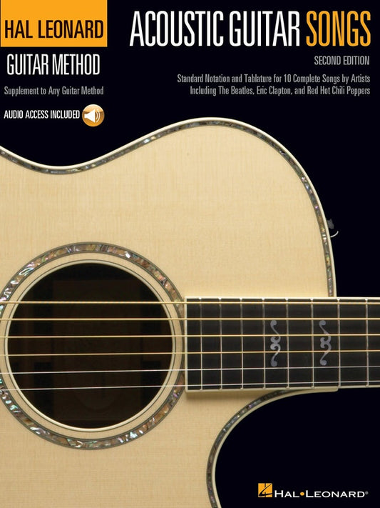 ACOUSTIC GUITAR SONGS 2NG ED BK/OLA HLGM