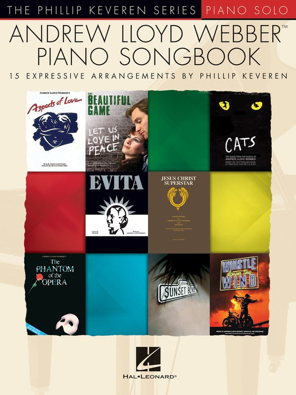 ANDREW LLOYD WEBBER PIANO SONGBOOK KEVEREN SERIE