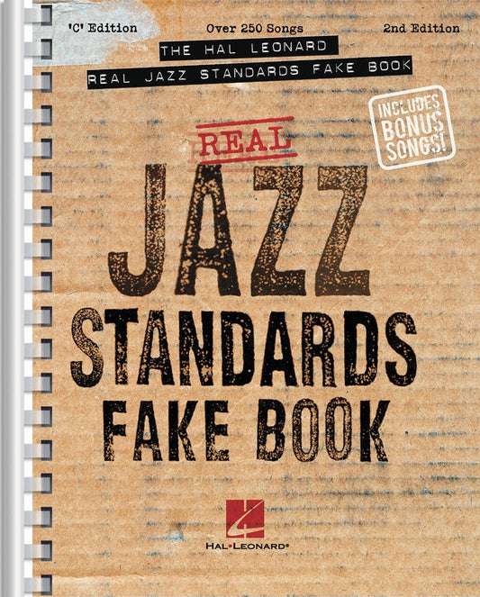 REAL JAZZ STANDARDS FAKEBOOK C ED