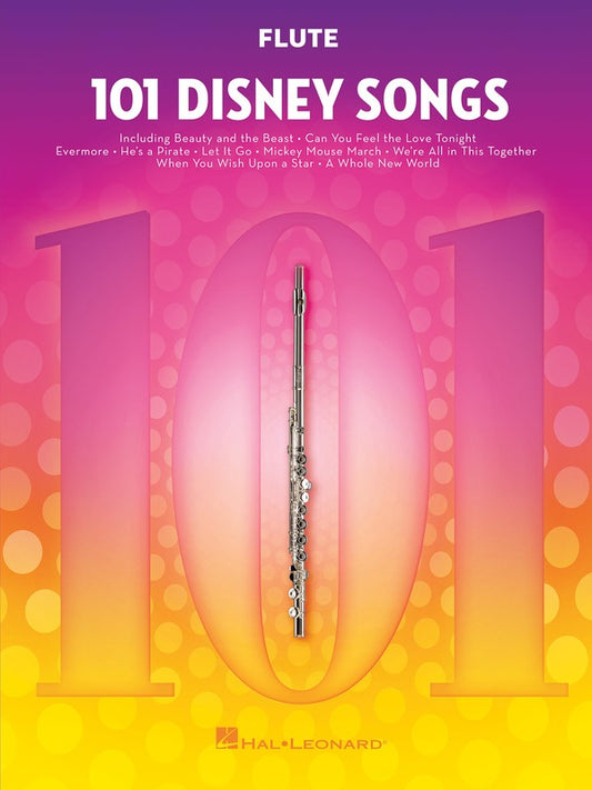 101 DISNEY SONGS FOR FLUTE