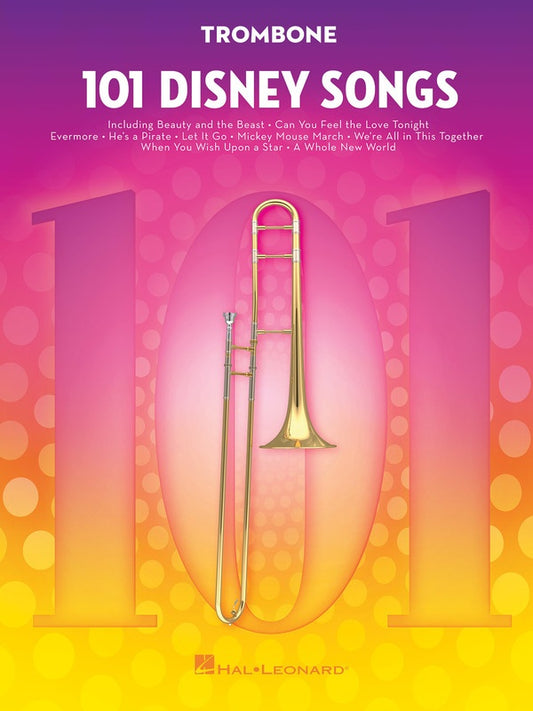 101 DISNEY SONGS FOR TROMBONE