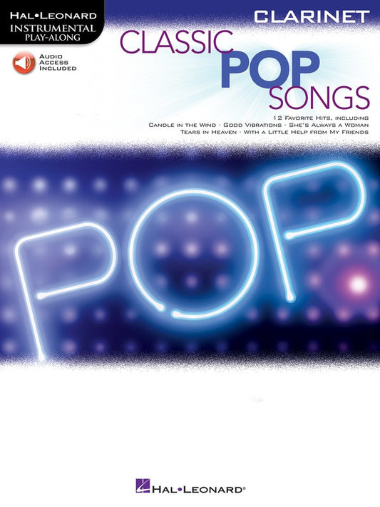 CLASSIC POP SONGS FOR CLARINET BK/OLA