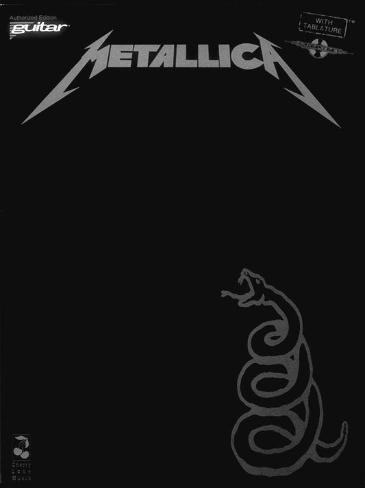 METALLICA BLACK BOOK GTR TAB